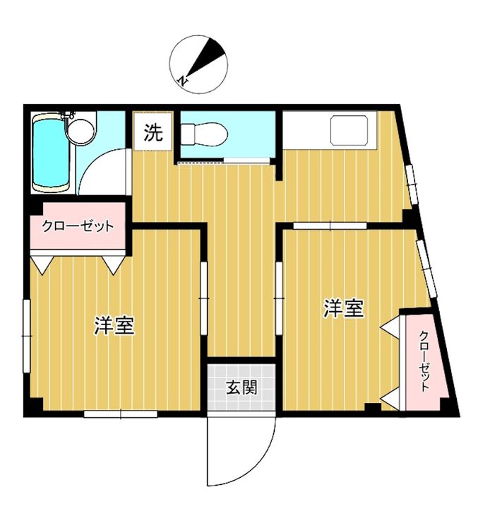 三枝ビルの間取り