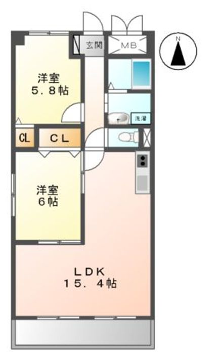 グリーンランド壱番館の間取り