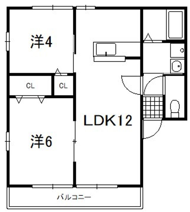 メゾンドルチェの間取り
