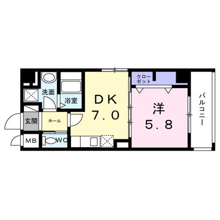 天久2丁目マンション(027793701)の間取り