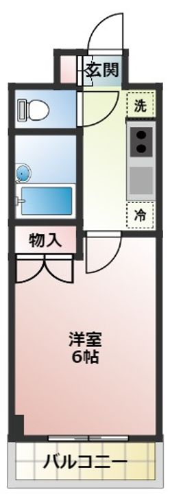 コンテント府中の間取り