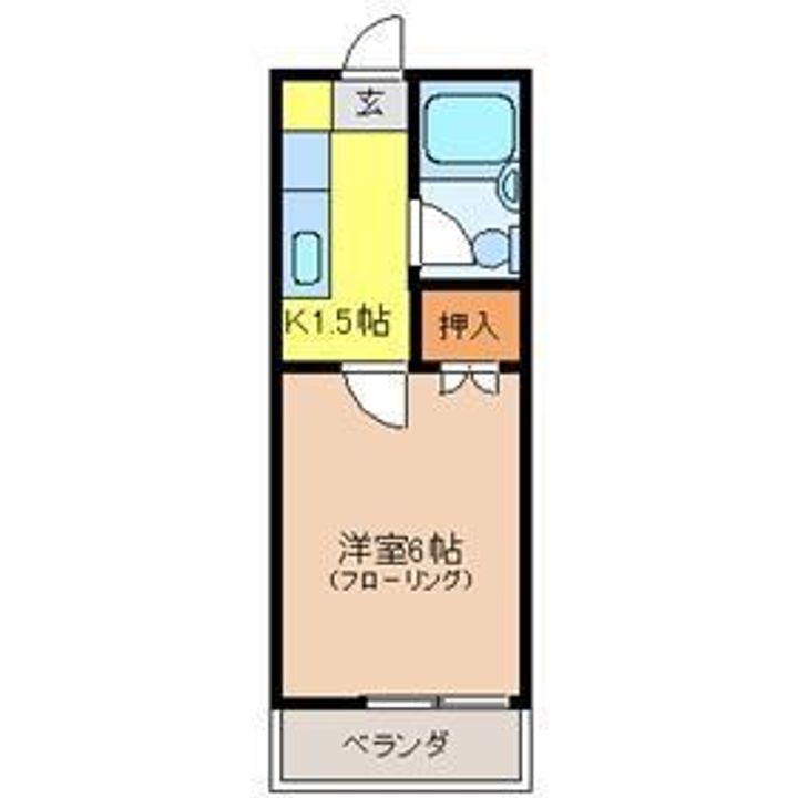 メゾン愛の間取り