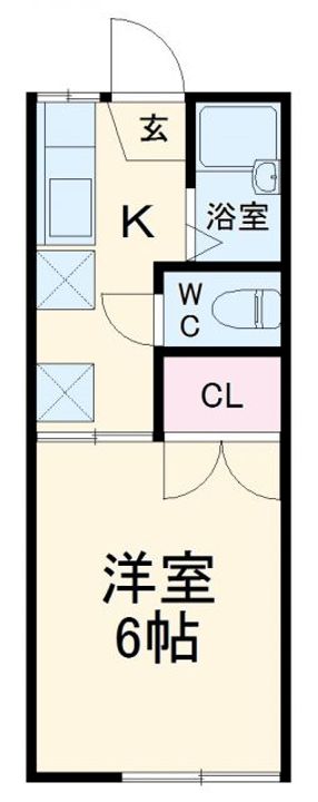 ウインズ稲毛の間取り