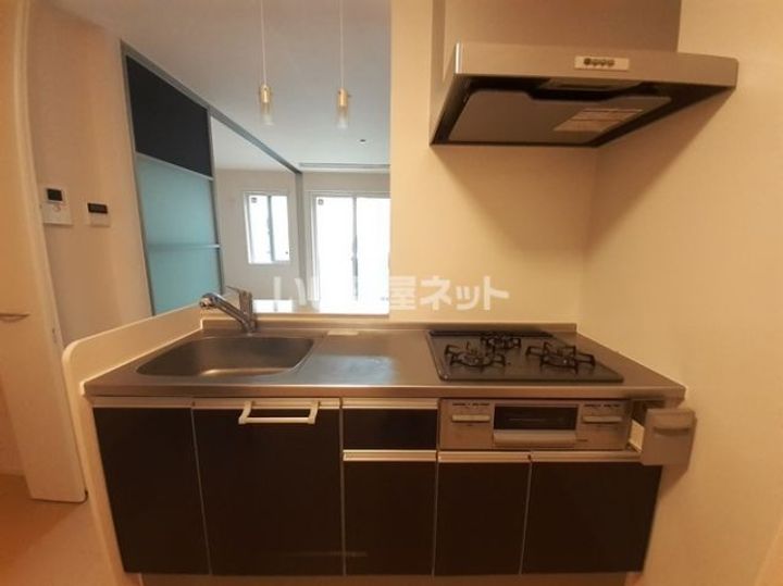 兵庫県三田市天神3(アパート)の賃貸物件のキッチン
