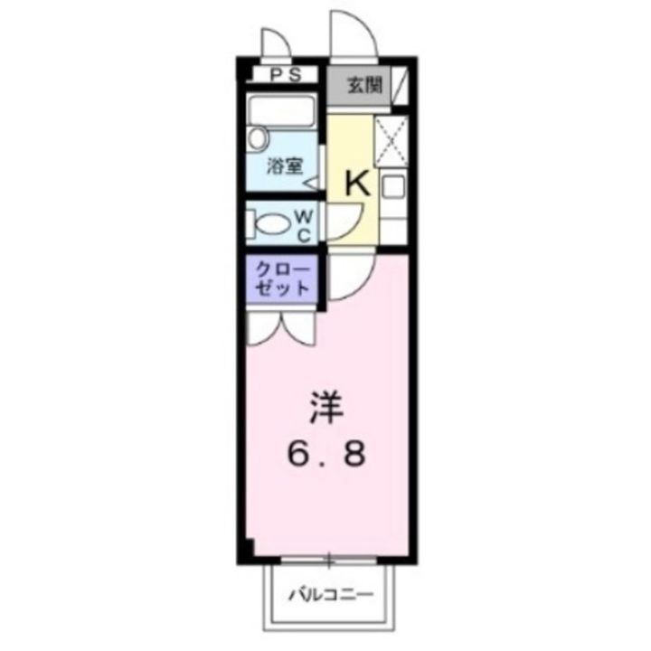 ニューシティアベニュー Aの間取り