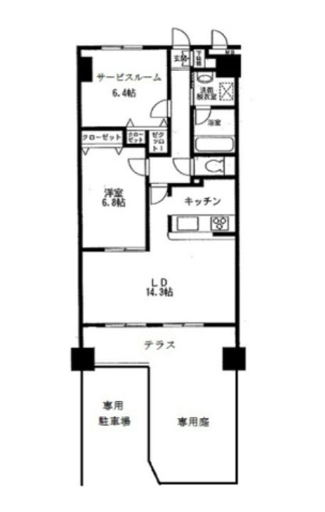 コトヒルズの間取り
