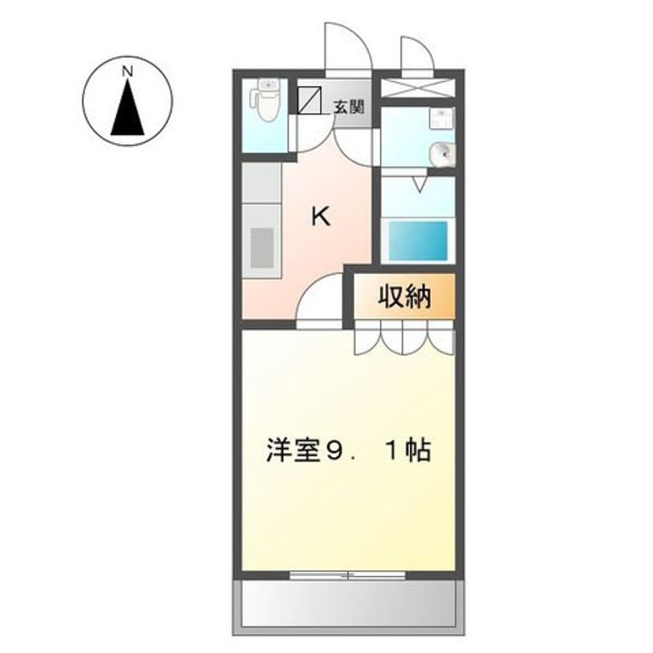 コンフォール舟小屋の間取り