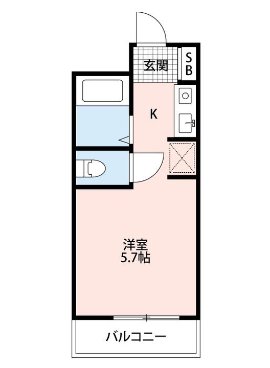第8東昌ハイツの間取り