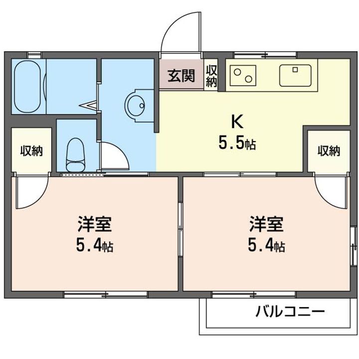 グリーンテラスの間取り