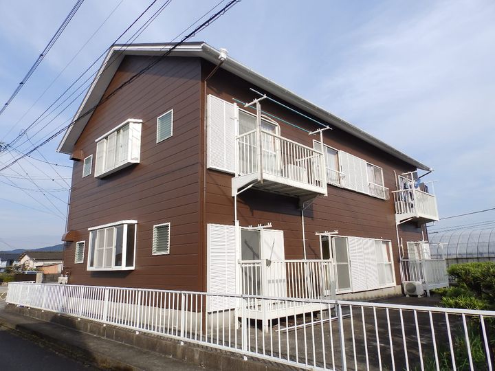 福田アパートの外観