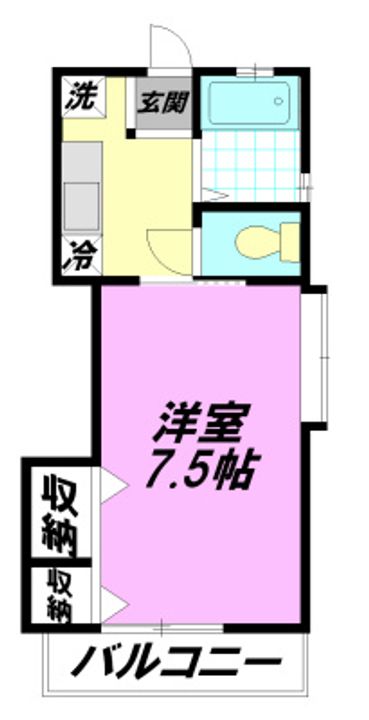 コンフォールの間取り