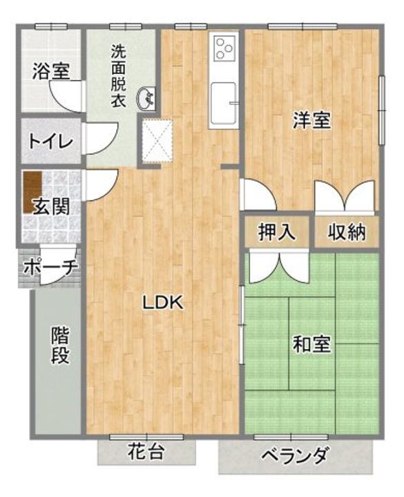 エストリジェールIIの間取り