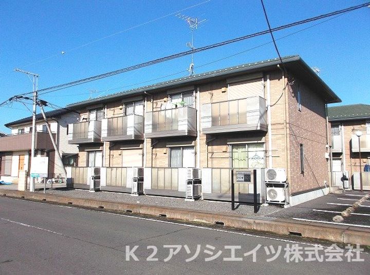 茨城県結城市下り松6(アパート)の賃貸物件の外観
