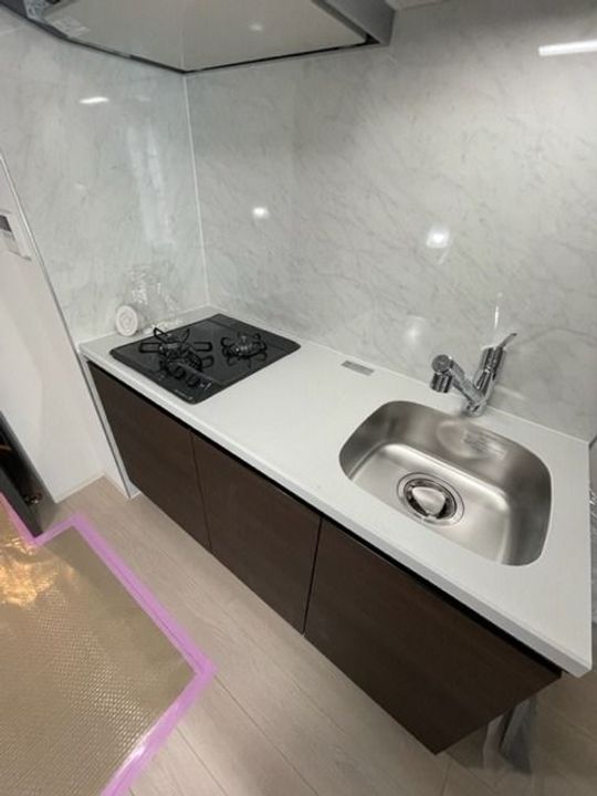 東京都江戸川区東葛西5(マンション)の賃貸物件のキッチン