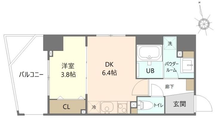 東京都江戸川区東葛西5(マンション)の賃貸物件の間取り