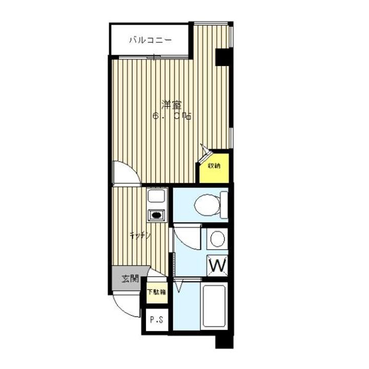 サンドラビルの間取り