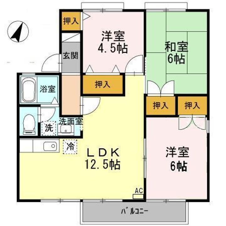 レインボーホームの間取り