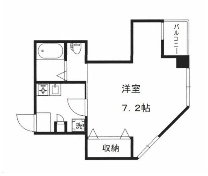 南大塚マンションの間取り