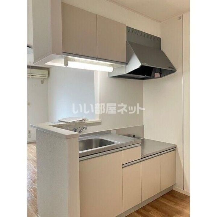 栃木県宇都宮市簗瀬3(アパート)の賃貸物件のキッチン