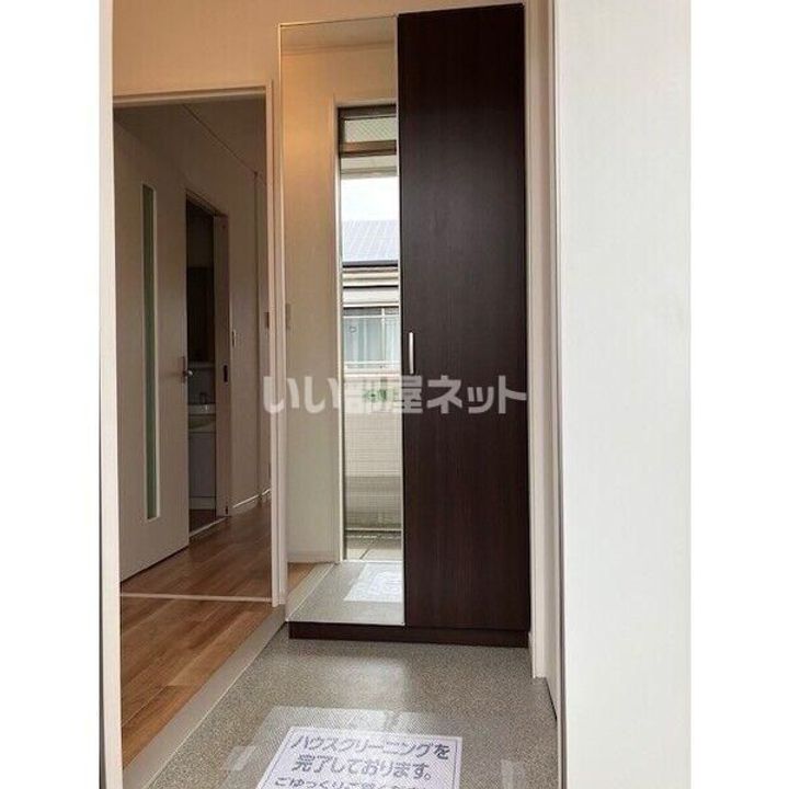 栃木県宇都宮市簗瀬3(アパート)の賃貸物件の玄関