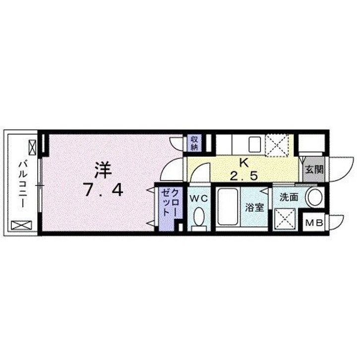 エーデルワイスの間取り