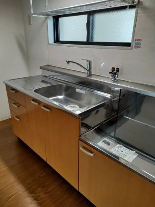 京都府京都市西京区樫原硲町(マンション)の賃貸物件のキッチン
