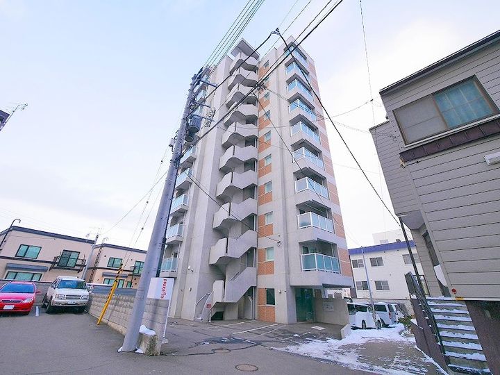 アパネス新さっぽろの外観