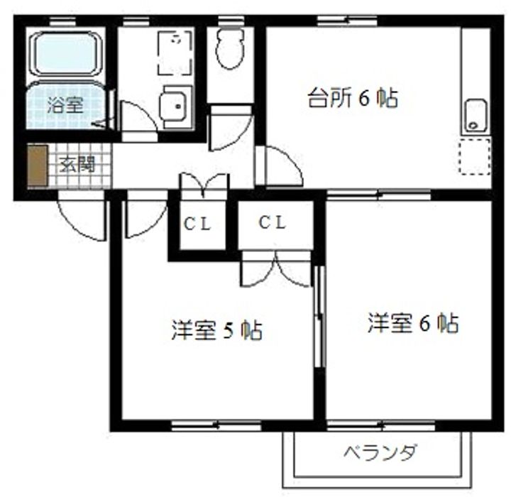 デイジーコートIの間取り