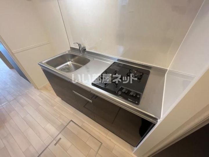 栃木県宇都宮市西2(アパート)の賃貸物件のキッチン
