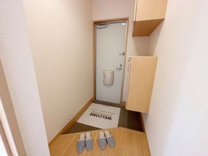 栃木県宇都宮市ゆいの杜3(一戸建)の賃貸物件の玄関