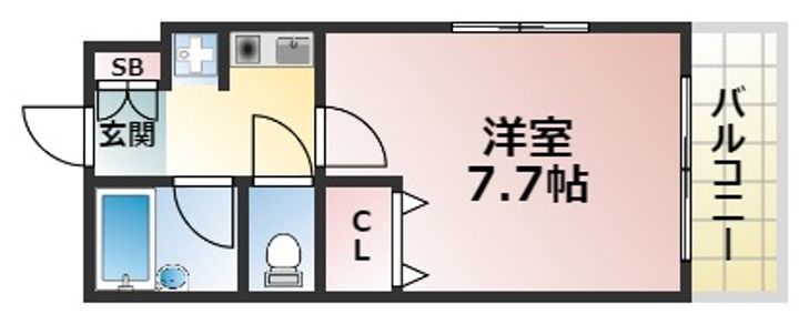 シェレナ六甲の間取り