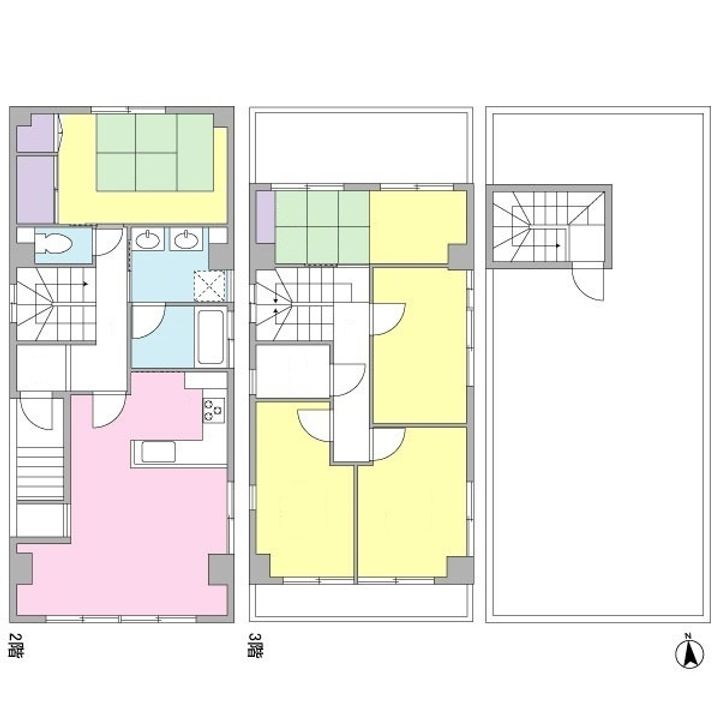 東京都八王子市北野町(一戸建)の賃貸物件の間取り