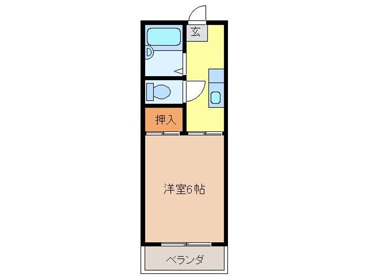 本郷ハイツの間取り