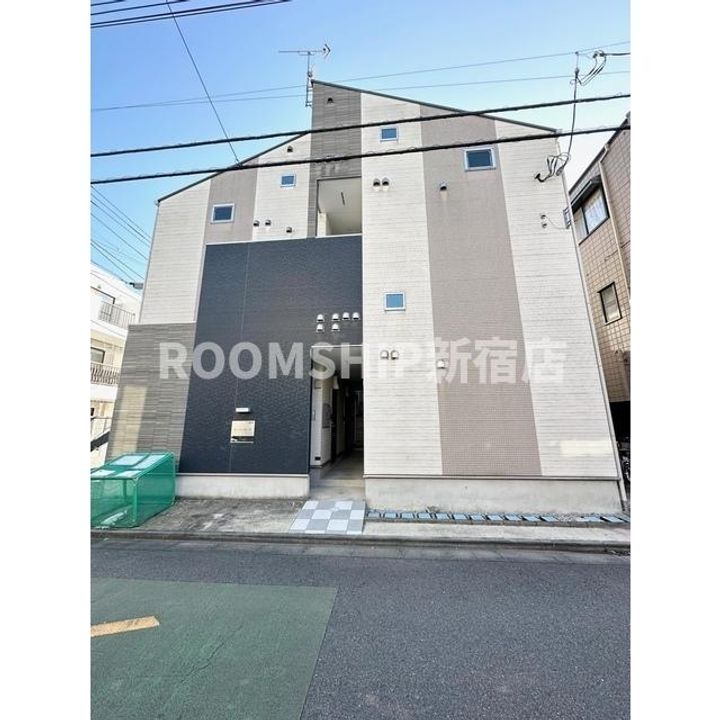 東京都中野区中央3(アパート)の賃貸物件の地図