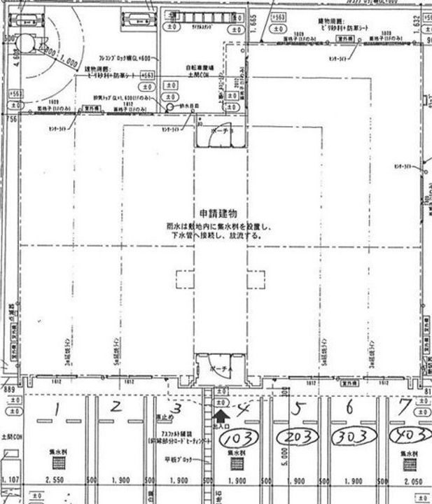 グランメールアクシアIIの地図