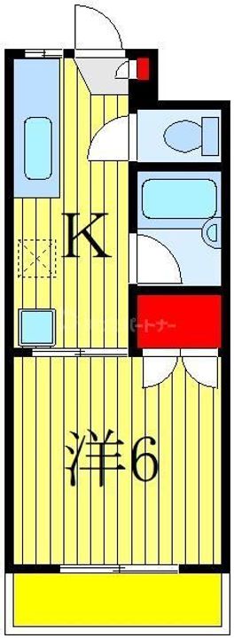 メゾネット臼倉の間取り