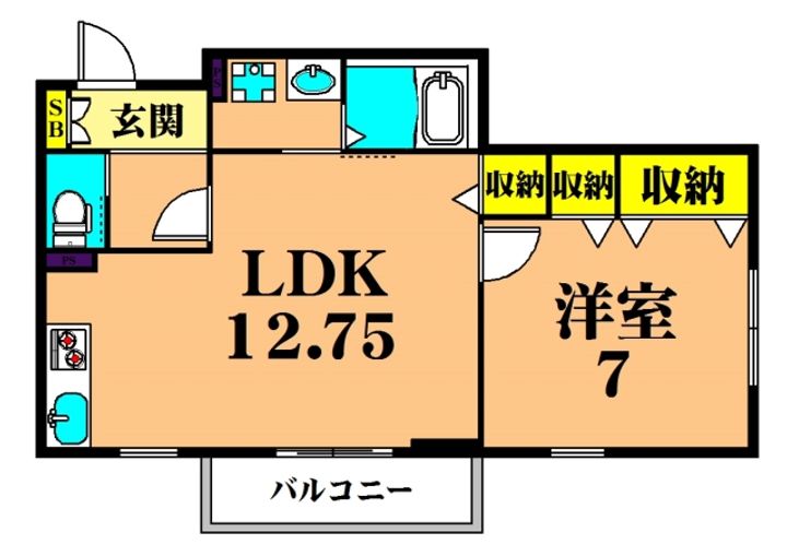 グランツラウム創美舎の間取り