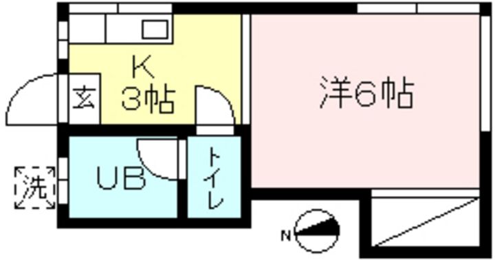 ハイツシバの間取り