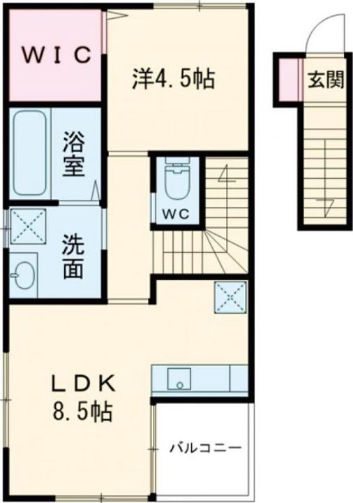 プラステートの間取り