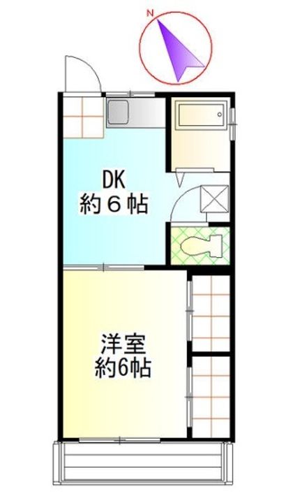 レジデンス山井の間取り