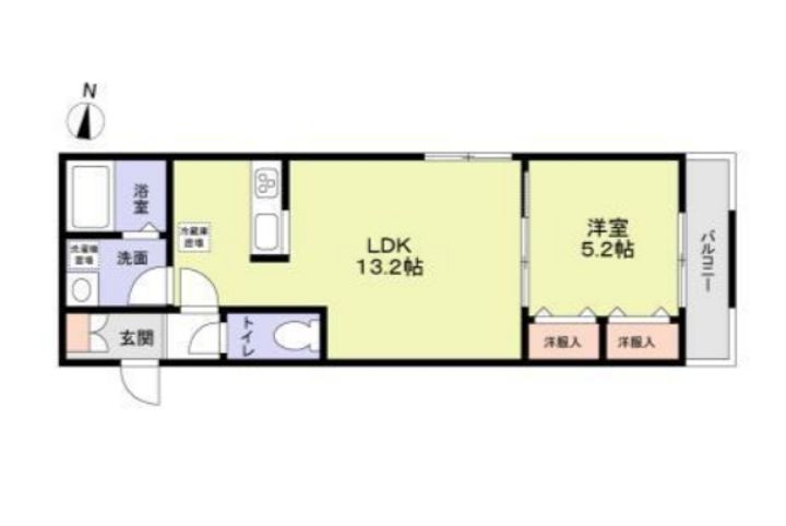 LUGEND大宮の間取り