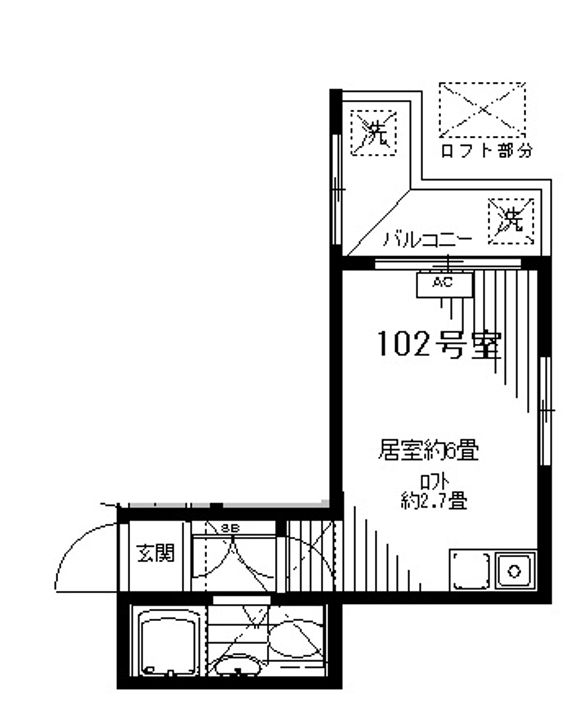 IKI妙蓮寺の間取り