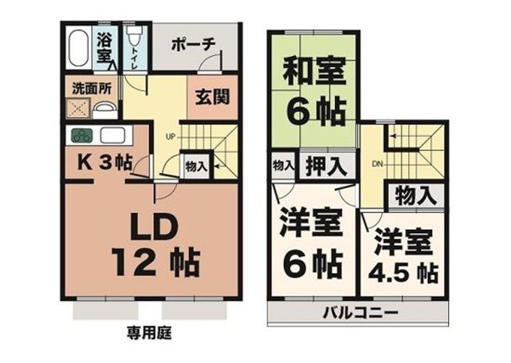 アネックスタウンの間取り