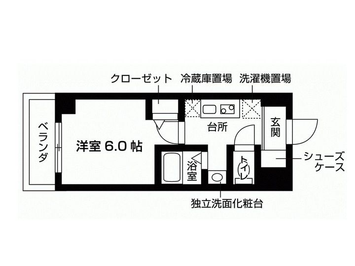 フィシオ京王八王子の間取り