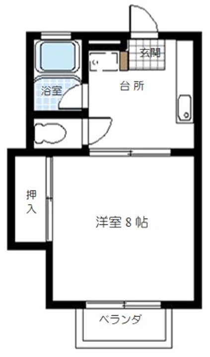 ノーティスβの間取り