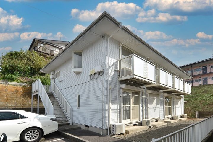 ツインピークヒルA棟の外観