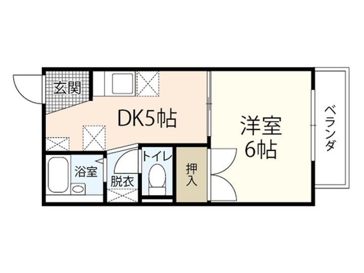 フレグランス藤井の間取り