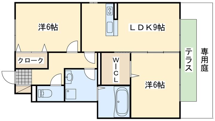 プラムパディーA棟の間取り
