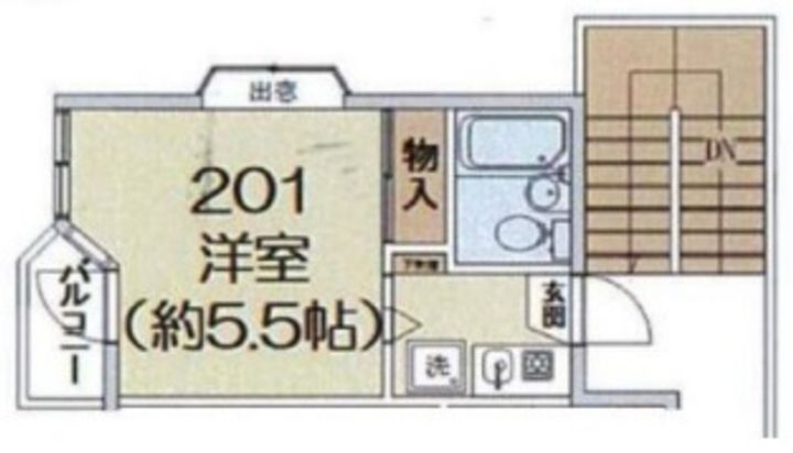 クリエイティブ久米川の間取り