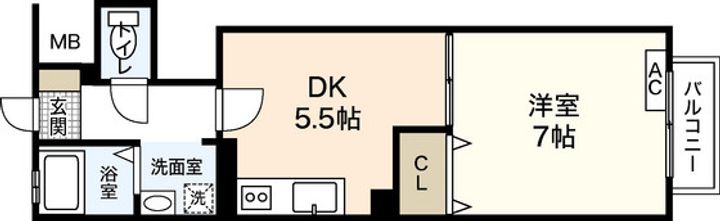 高橋ビルの間取り